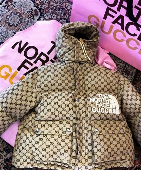 gucci north face jas|north face gucci giubbotto.